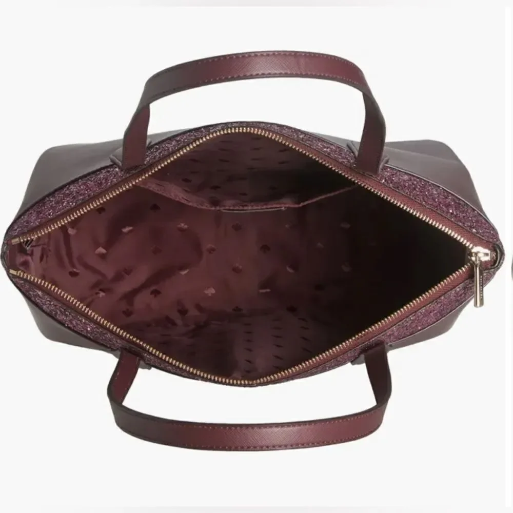 Kate Spade Glitter Flash Tote Shoulder Bag Purse